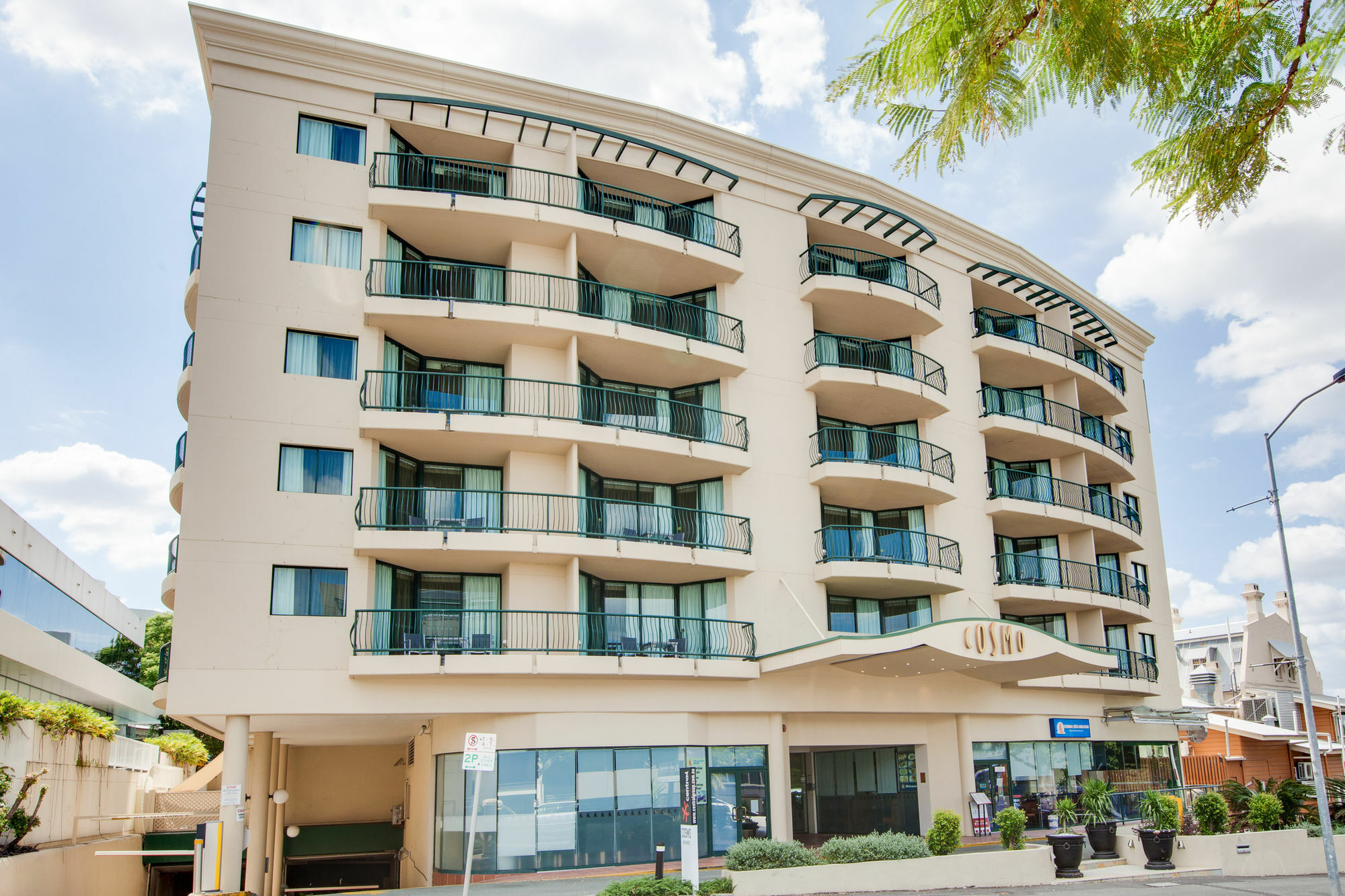 Central Cosmo Apartment Hotel Brisbane Eksteriør bilde